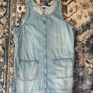 American Eagle Outfitters Blue Denim Dress